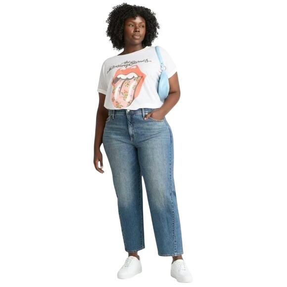Terra & Sky Denim - NWT Terra & Sky Plus High Rise Relaxed Fit Barrel Jeans Size 18W